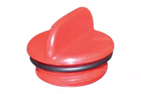 Skrutkovací uzáver pre nádrž na olej Ecotanica - SMAL RED CAPS