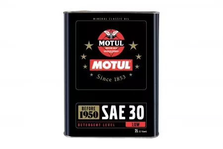 Motul Classic SAE 30 минерално моторно масло 2л - 104509