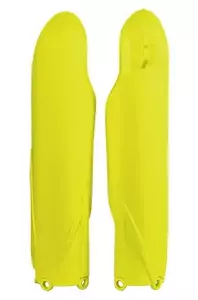 Tapas de amortiguador delantero Polisport amarillo fluorescente - 8352000006