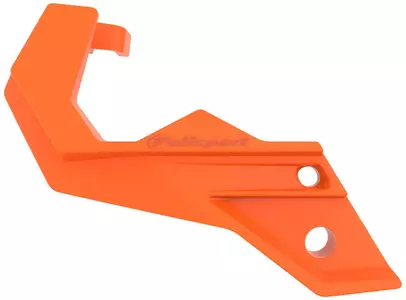 Cobertura da suspensão dianteira inferior Polisport cor de laranja-1