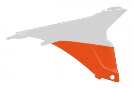 Coperchi airbox per filtro aria Polisport arancione e bianco-2