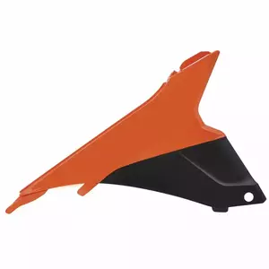 Polisport narancssárga/fekete légszűrő kanna légtartály fedelek-1