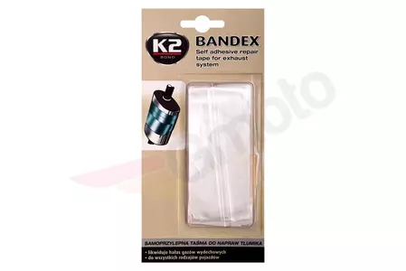 K2 Bandex zavoj za prigušivač visoke temperature 100 cm - B305