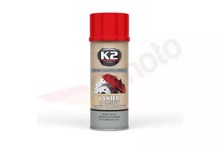 Bremssattellack Spray Thermolack K2 Caliper Paint rot 400 ml - L346CE
