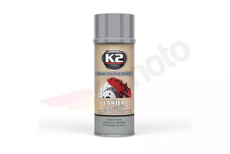 Lakier do zacisków hamulcowych K2 Caliper Paint Srebrny 400 ml