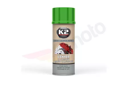 Lakier do zacisków hamulcowych K2 Caliper Paint Zielony 400 ml