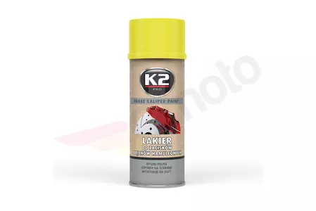 Bremssattellack Spray Thermolack K2 Caliper Paint gelb 400 ml - L346ZO