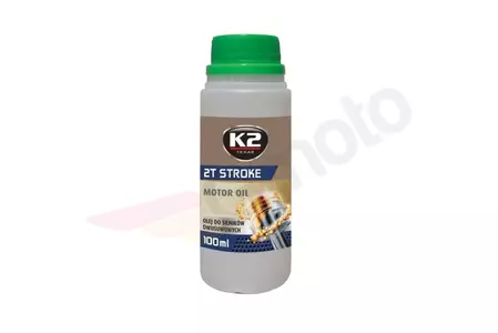 K2 2T Motoröl Öl STROKE OIL halbsynthetisch grün 100 ml - O528GREENML100S