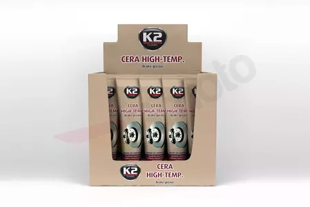 K2 Cera Brake Grease 100 ml γράσο υψηλής θερμοκρασίας για έμβολα φρένων-2