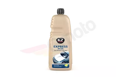 Autoshampoo mit Wachs Autowaschmittel Carnauba K2 Express Plus 1 l - K141