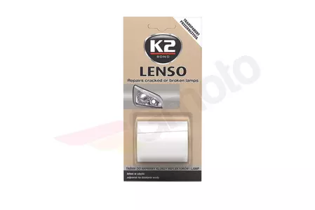 Reparaturband für Autolampen Scheinwerfer Reparatur K2 Lenso transparent-1