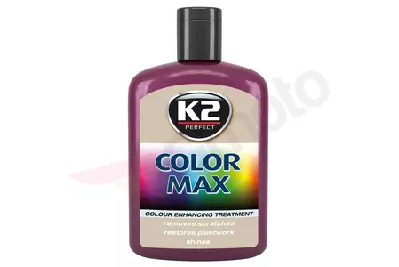 K2 Color Max farebný vosk 200 ml bordová-1