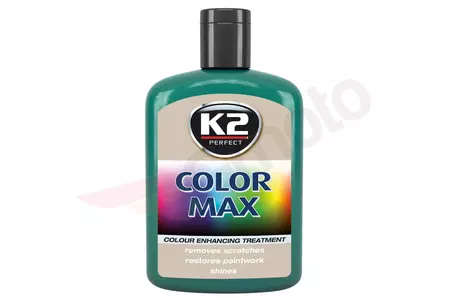 K2 Color Max spalvotas vaškas 200 ml Tamsiai žalia-1