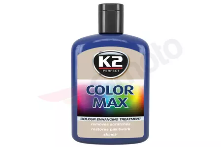 K2 Color Max barevný vosk 200 ml modrý-1