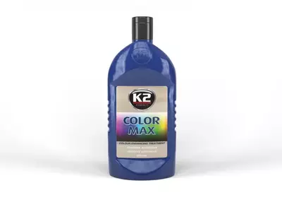 Wachspolitur Autopolitur Farbpolitur Tönungswachs K2 Color Max 500 ml blau-1