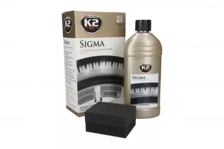 K2 Sigma gel de brilho para pneus 500 ml-2