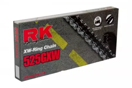 RK kett 525 GXW/096 XW-rõngaga tugevdatud - 525GXW-96-CLF