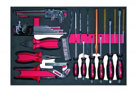 JMP verktygsskåp utrustning (36 delar)