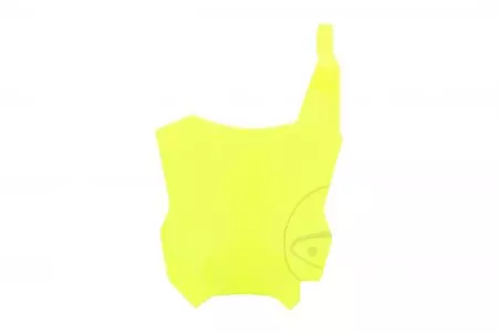 Tablica pod numer startowy Polisport żółta fluorescencyjna - 8665900004