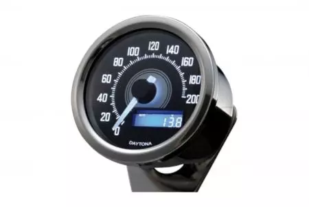 Tachometer elektrisch chrom Daytona