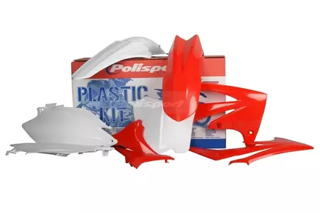 Zestaw plastików Body Kit Polisport czerwony  - 90423