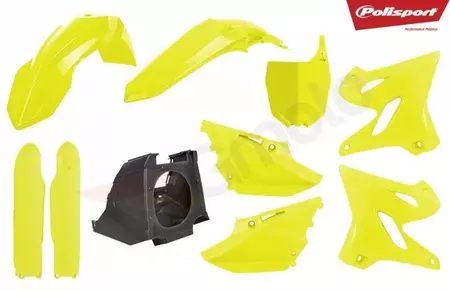 Polisport Body Kit plastikust must kollane fluorestseeruv - 90745