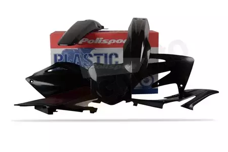 Kit plastique POLISPORT noir Honda CRF250R-1