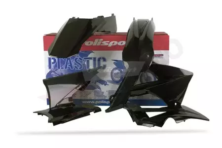 Zestaw plastików Body Kit Polisport czarny  - 90435