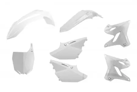 Komplet Polisport Body Kit plastike, bijele boje-1