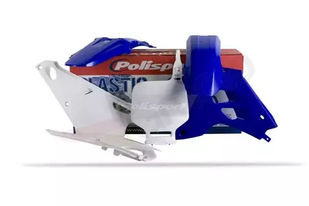 Polisport Body Kit plastová modrá 98 bílá - 90104