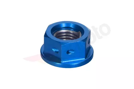 Kettingmoer PRO-BOLT M10 x 1,25 mm aluminium blauw