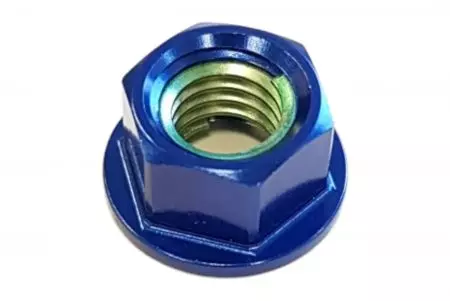 Παξιμάδι οδοντωτού τροχού PRO-BOLT M8X1.25 mm αλουμίνιο μπλε - LSPN8B