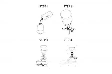 Kit de substituição de enchimento do líquido dos travões-2
