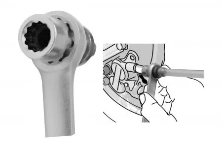 Odzračna cijev s ventilom, ključ JMP 10mm-2