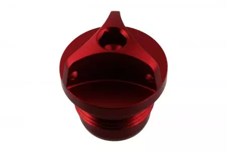 Víčko olejové nádrže PRO-BOLT M22x1,50 mm hliníková červená - OFCD10R