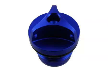 Víčko olejové nádrže PRO-BOLT M22x1,50 mm hliník modrá - OFCD10B
