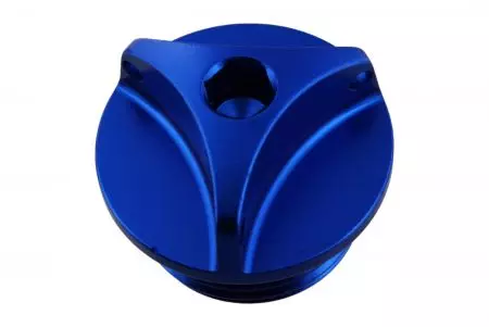 Uzáver plniaceho otvoru oleja PRO-BOLT M24x2,00 mm hliník modrý - OFCB30B