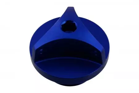 Bouchon de remplissage d'huile PRO-BOLT M24x3,00 mm aluminium bleu-1