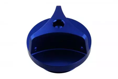 Капачка на резервоара за масло PRO-BOLT M30x1,50 mm алуминиева, синя - OFCK10B