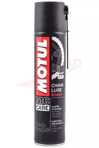 Motul C2 + C2 Road Lube Plus 400ml spray lubrifiant pentru lanțuri - 103008