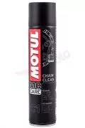  Środki do czyszczenia łańcucha: Środek do czyszczenia łańcucha w sprayu Motul C1 Chain Clean 400ml