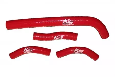 Węże chłodnicy KSX Kolor czerwony