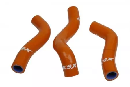 Tuyaux de radiateur KSX Couleur orange