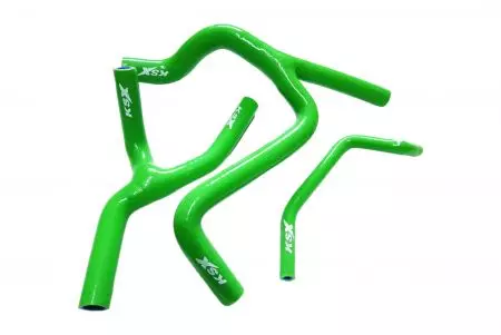 Tuyaux de radiateur KSX Couleur verte - SKXF45009YG