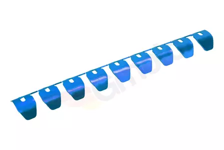 Auspuffkrümmerabdeckung - kurz universal blau-3