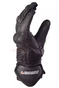 Γάντια μοτοσικλέτας Leoshi Roma μαύρο S-2