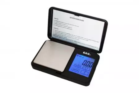 Kapesní váha do 100 gramů s přesností 0,01 g