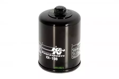 Ölfilter Motorrad Hochleistungsluftfiltersystem K&N KN198 - KN-198