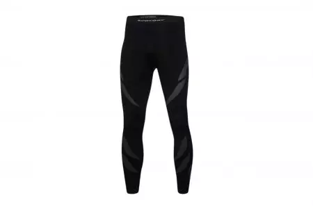 BodyDry Pantalones térmicos de verano negro M-1