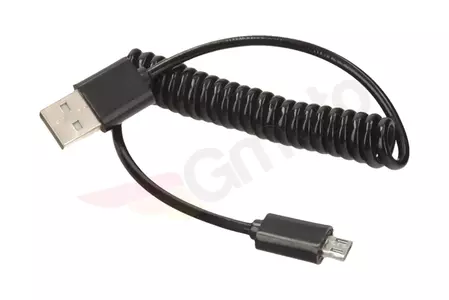Przewód micro USB rozciągany do 1m-2
